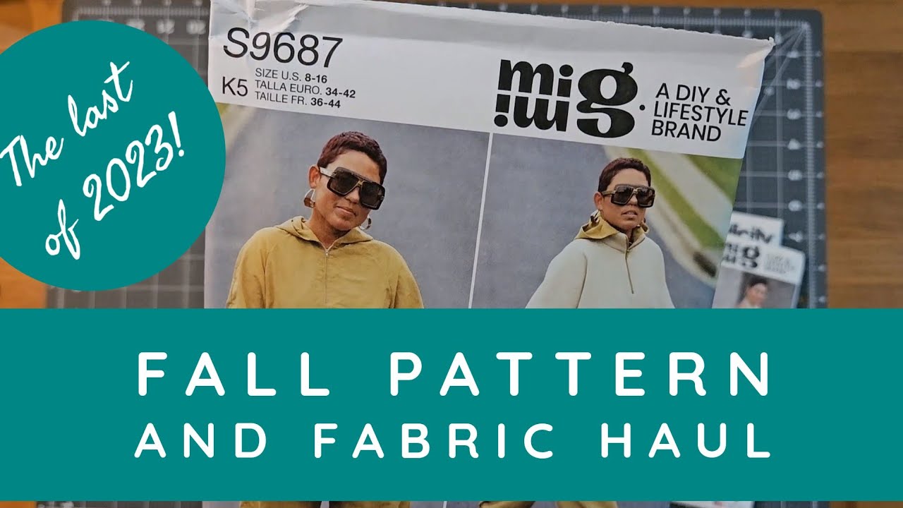My LAST Pattern and Fabric Haul of 2023 (Hopefully!)