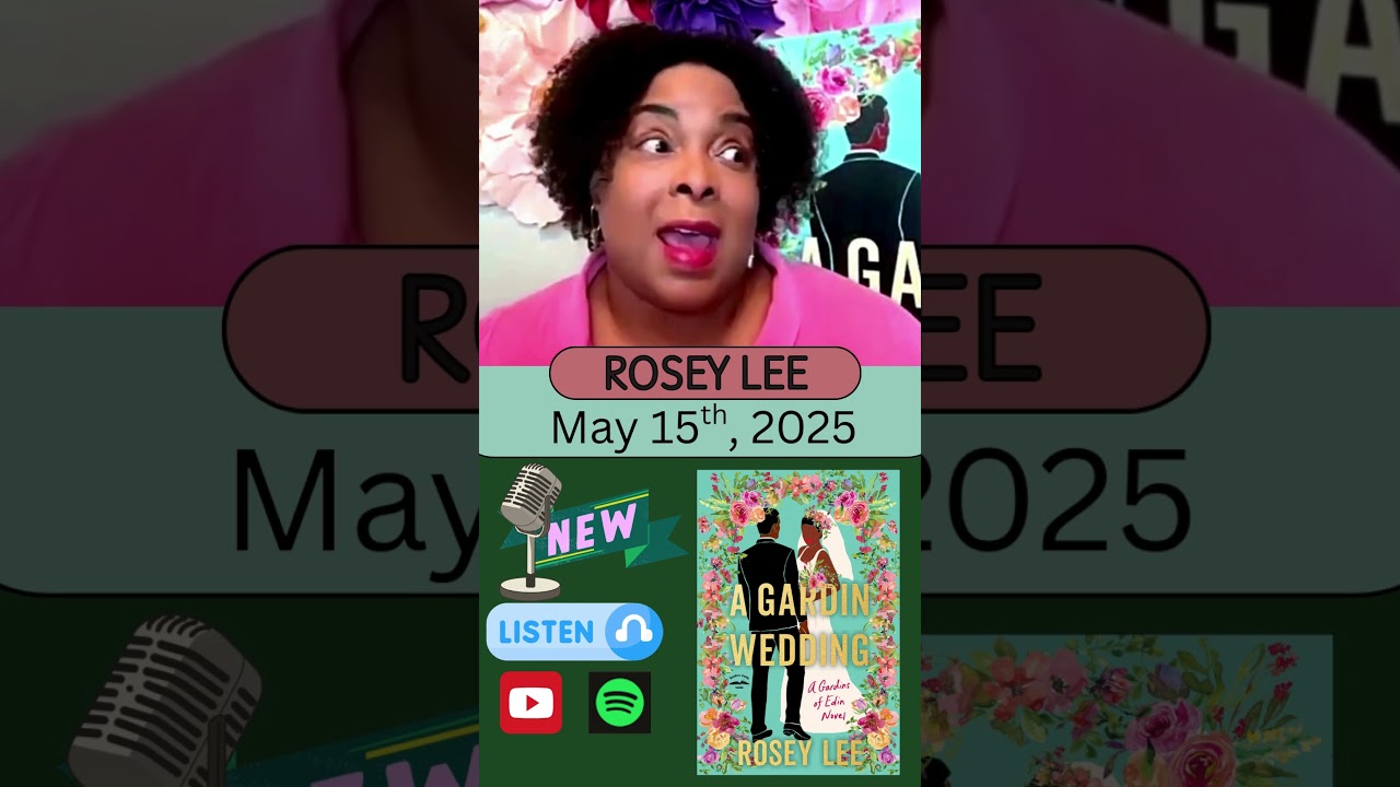 🎤📖Sneak Peek: New episode with Author ✨Rosey Lee✨ African American Christian Fiction Author
