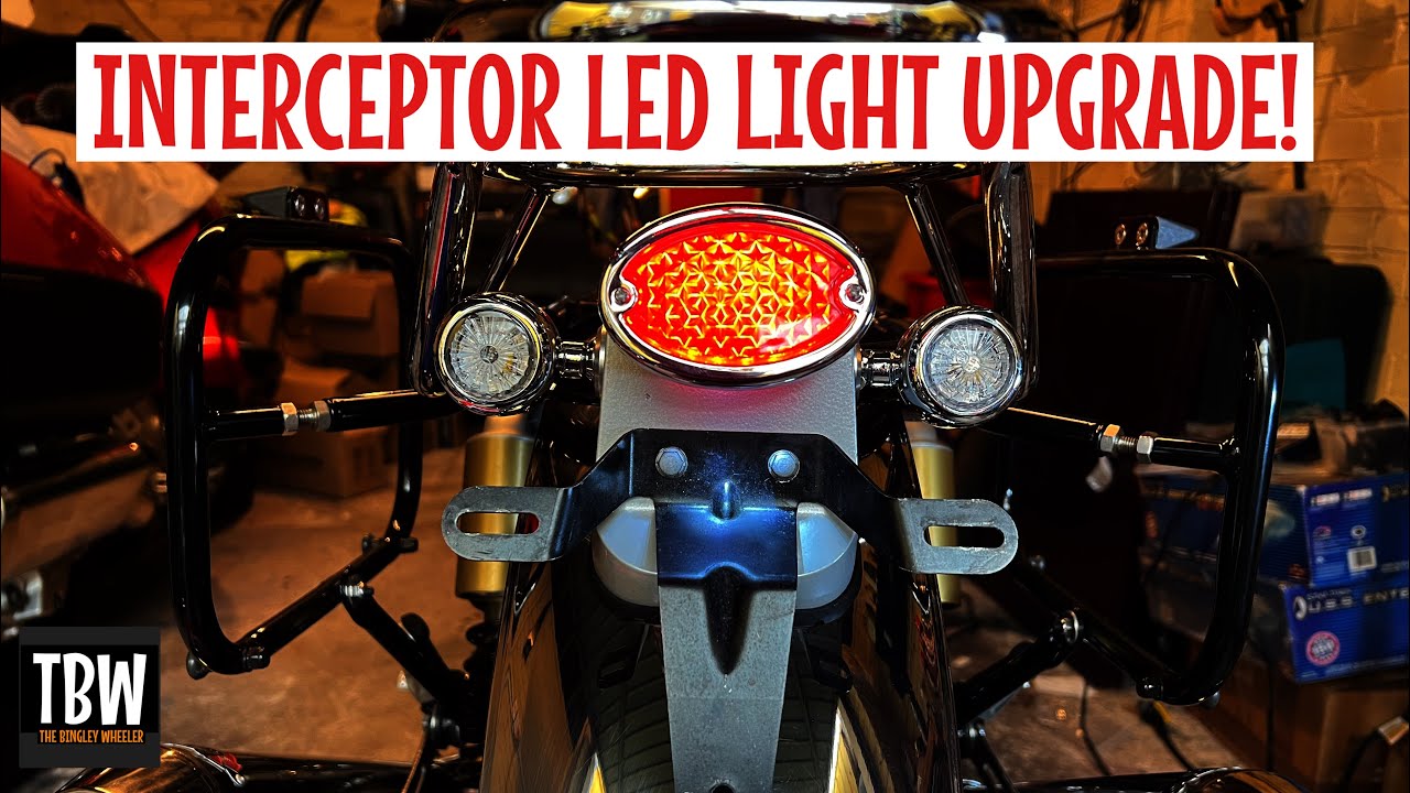 Interceptor Tec Bike Parts Rear Light Upgrade