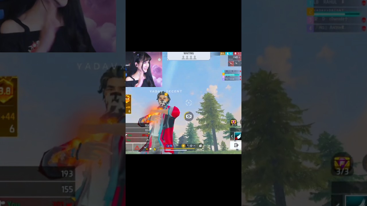 Intense fight situation with girl live streamer 💀 &lrm;⁨@shivkanyagaming⁩&nbsp;