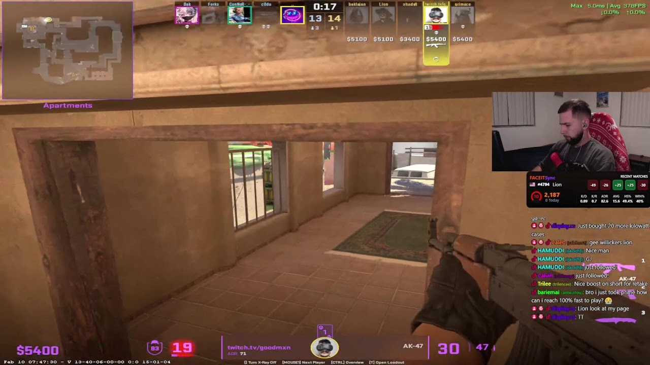 NORTH AMERICA VS EUROPE FACEIT