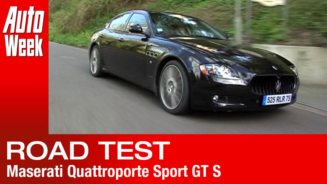 Maserati Quattroporte Sport GT S road test - English subtitled