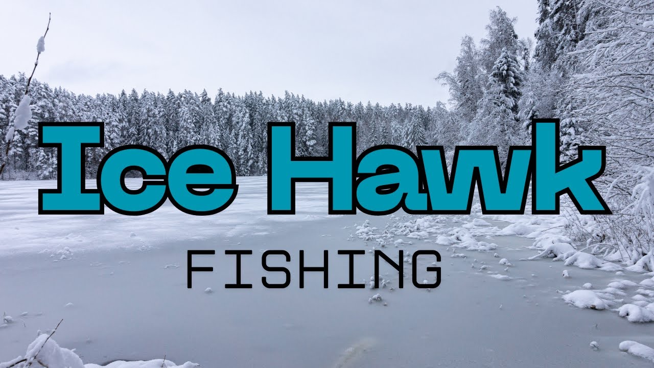 THE FUTURE OF ICE FISHING? ICE HAWK FISHING TIP UP