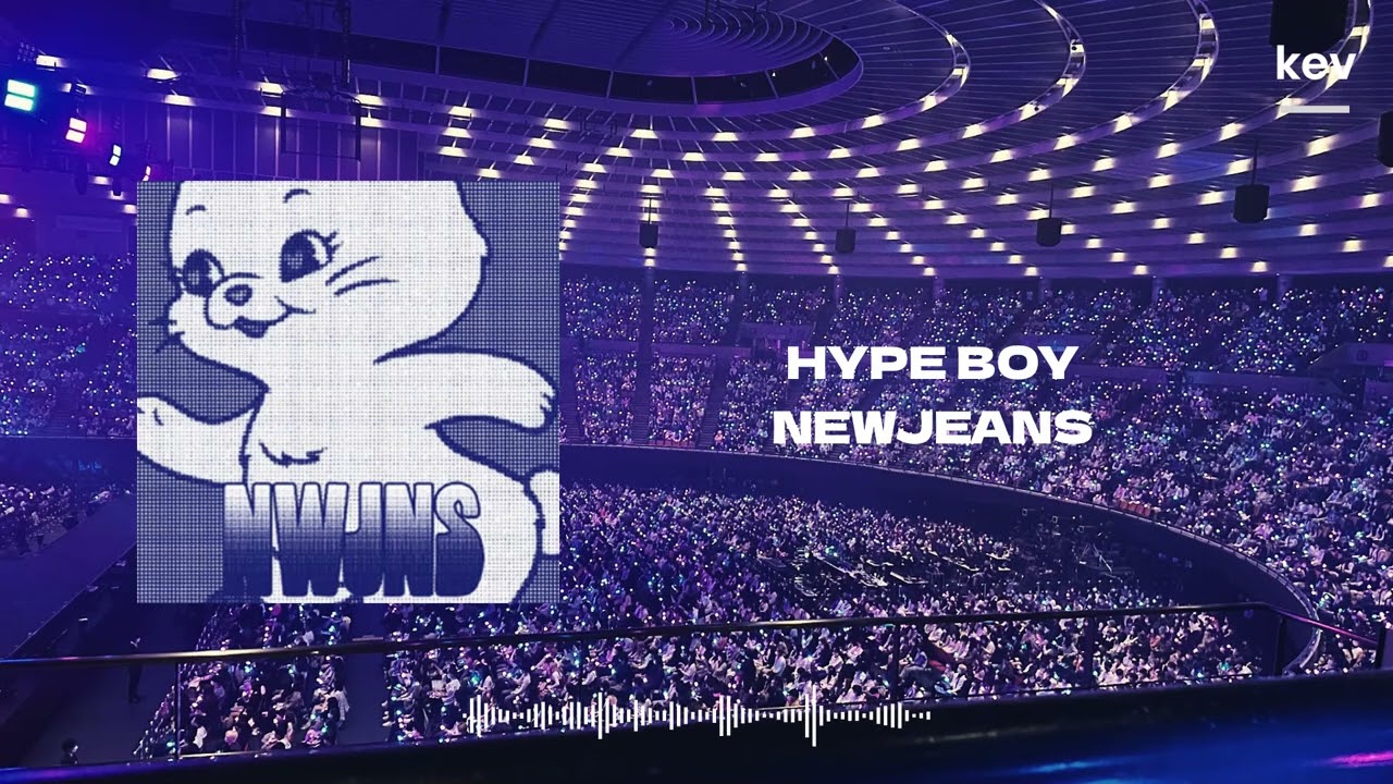 NewJeans 'Hype Boy' but you are in an empty arena 🎶