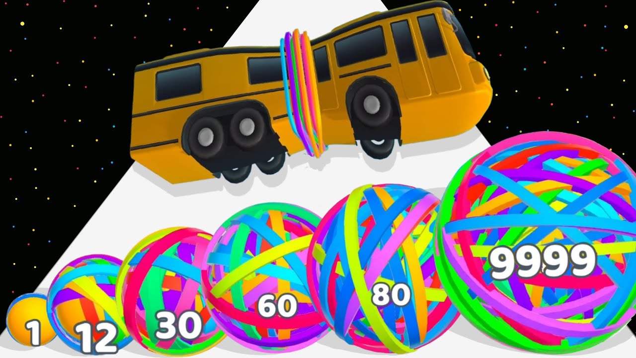 Flexy Runner 3D - Level Up Rubber Max Level Gameplay (Layer Run) New Update