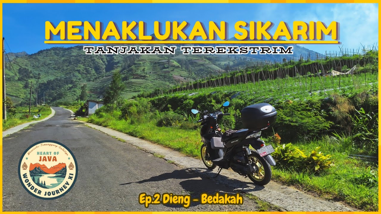 [Ep.2] JANGAN DICOBA‼️ JALUR TEREKSTRIM MENUJU DIENG | TOURING DIENG #WJ11