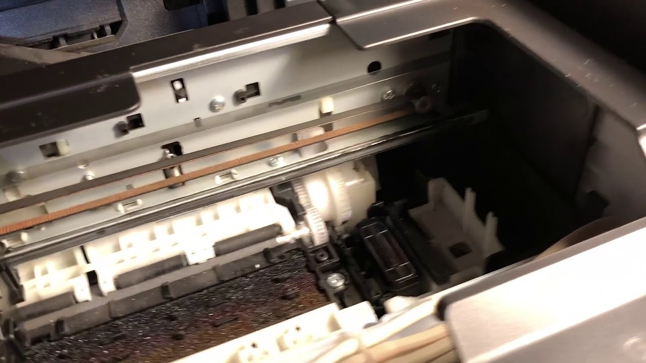 Прочистка печатающей головки самостоятельно. Принтер EPSON не печатает цвета