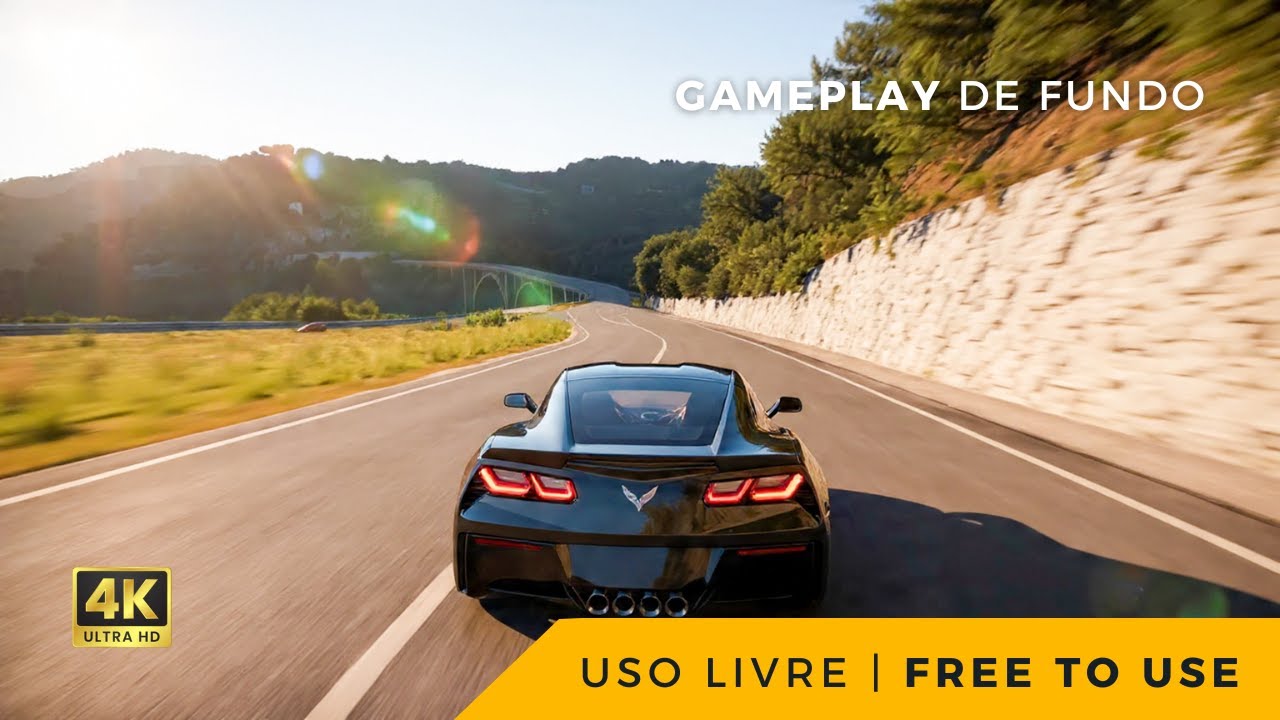 GAMEPLAY DE FUNDO: FORZA HORIZON 2 | Use em Seus Vídeos [4K]