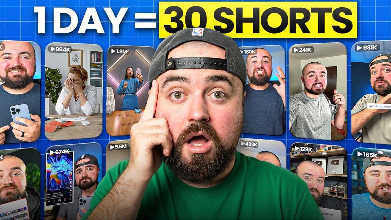 Copy This System To Make 30 Shorts In 1 Day With AI