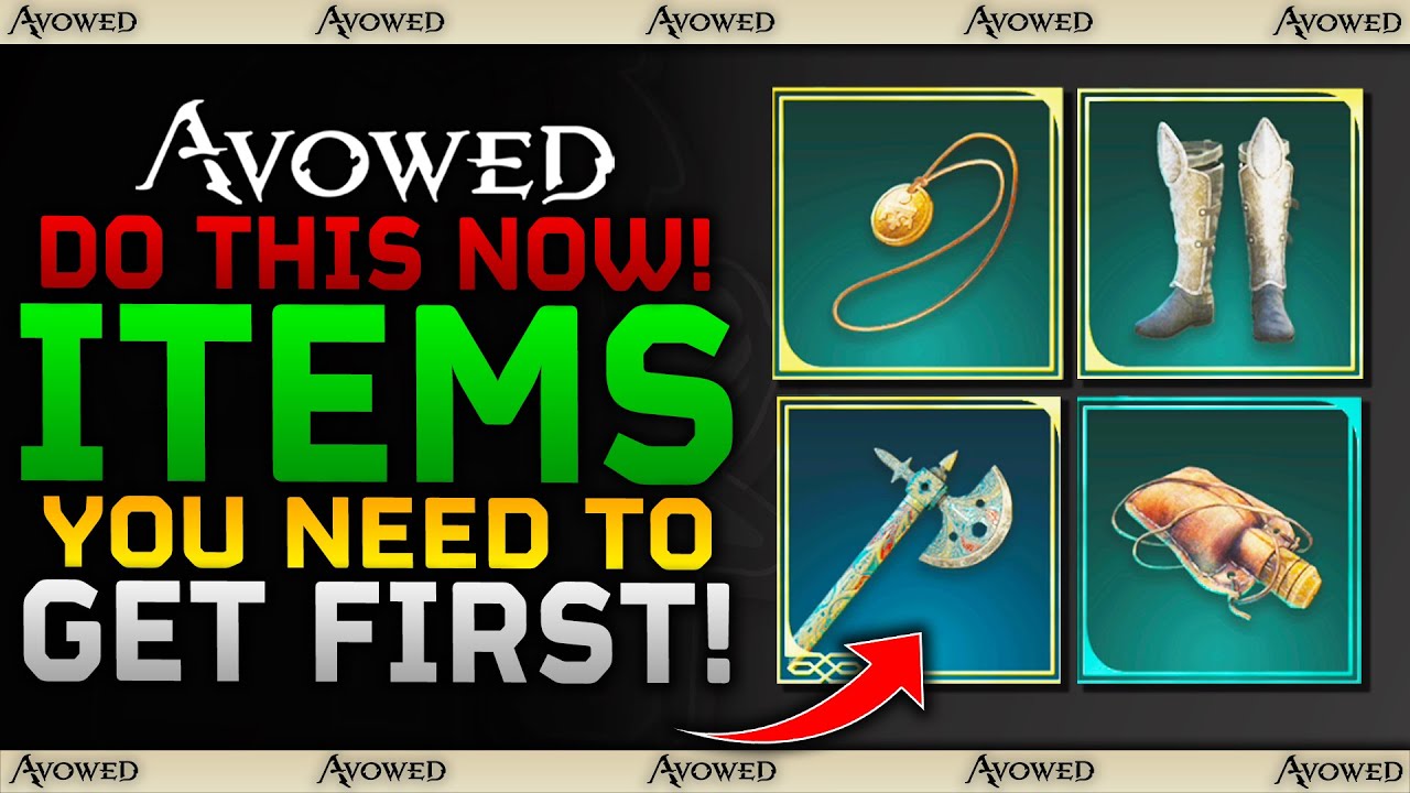 MAKE SURE You Do These FIRST in Avowed / Early Game Best Loot & Tips