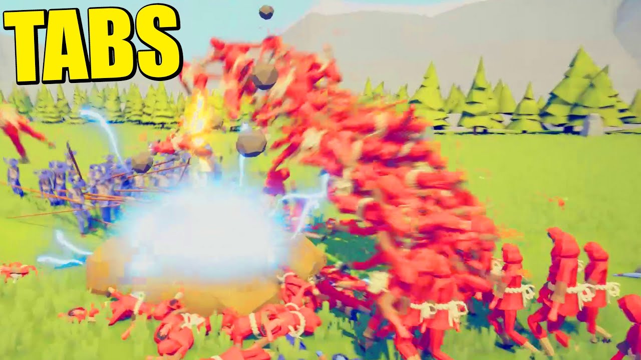 Minigun + Autoclicker es una LOCURA - TOTALLY ACCURATE BATTLE SIMULATOR (TABS) | Gameplay Español