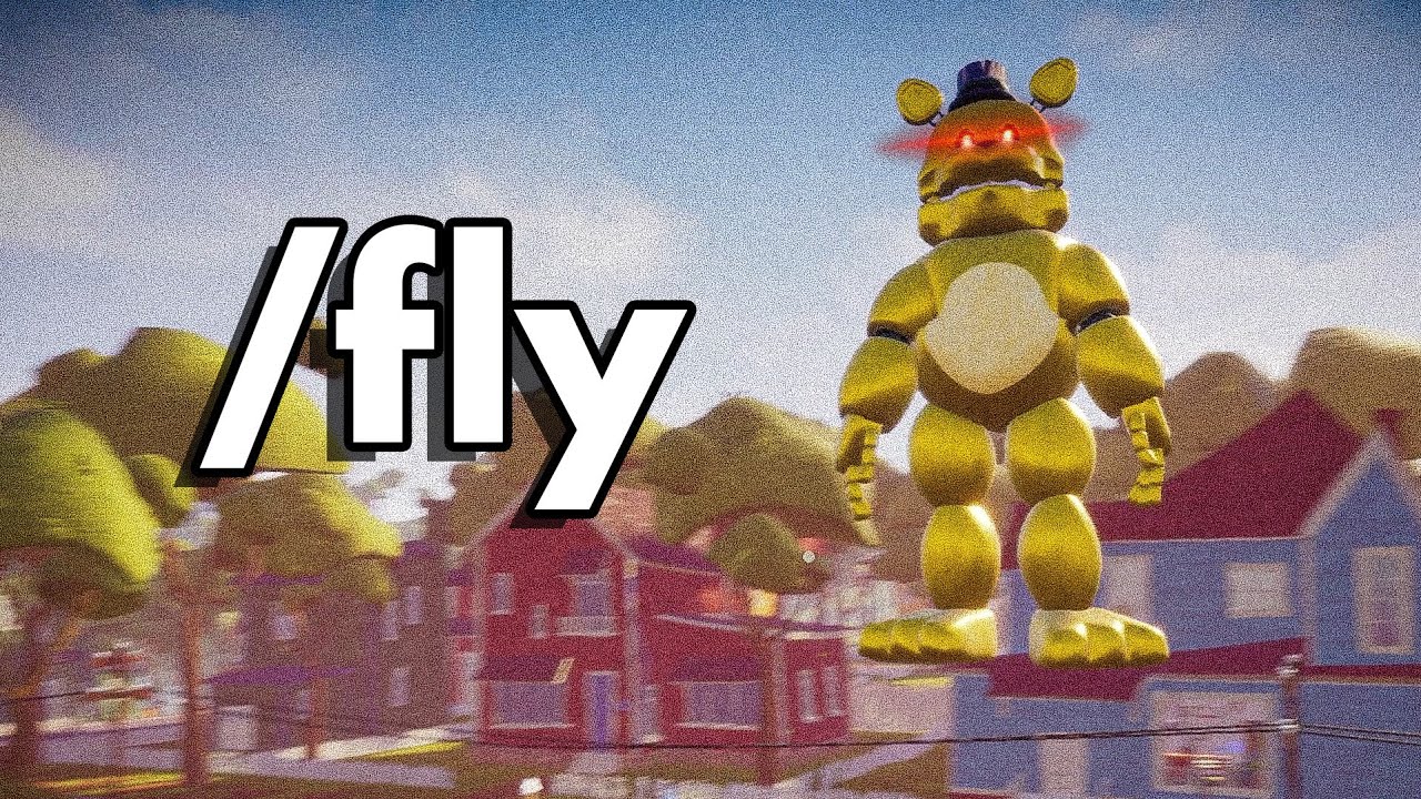 Who Gave Fredbear Admin Commands  😭✌️