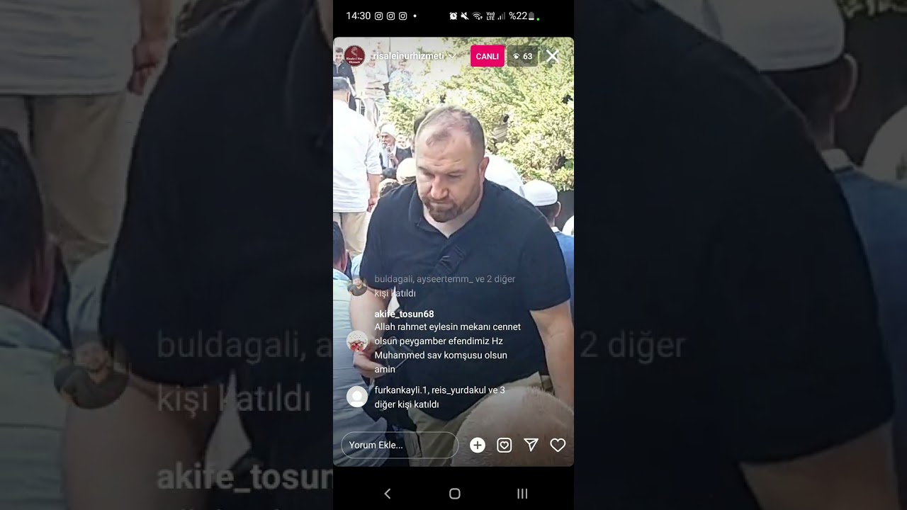 çantacı necmi abinin cenazesinden ruhuna El-Fatiha 🤲 #risaleinur