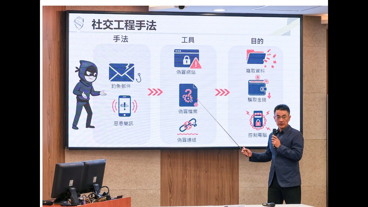 防範社交工程，守護全民資安-洞察騙局，從識破謊言開始