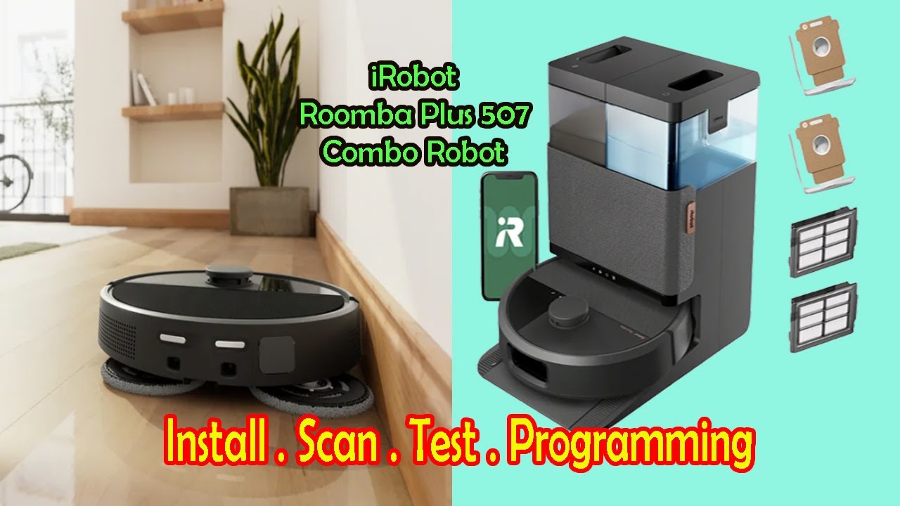 iRobot Roomba Plus 507 | Combo Robot | Vacuum & Mop | AutoWash Dock | Costco | Test & Review