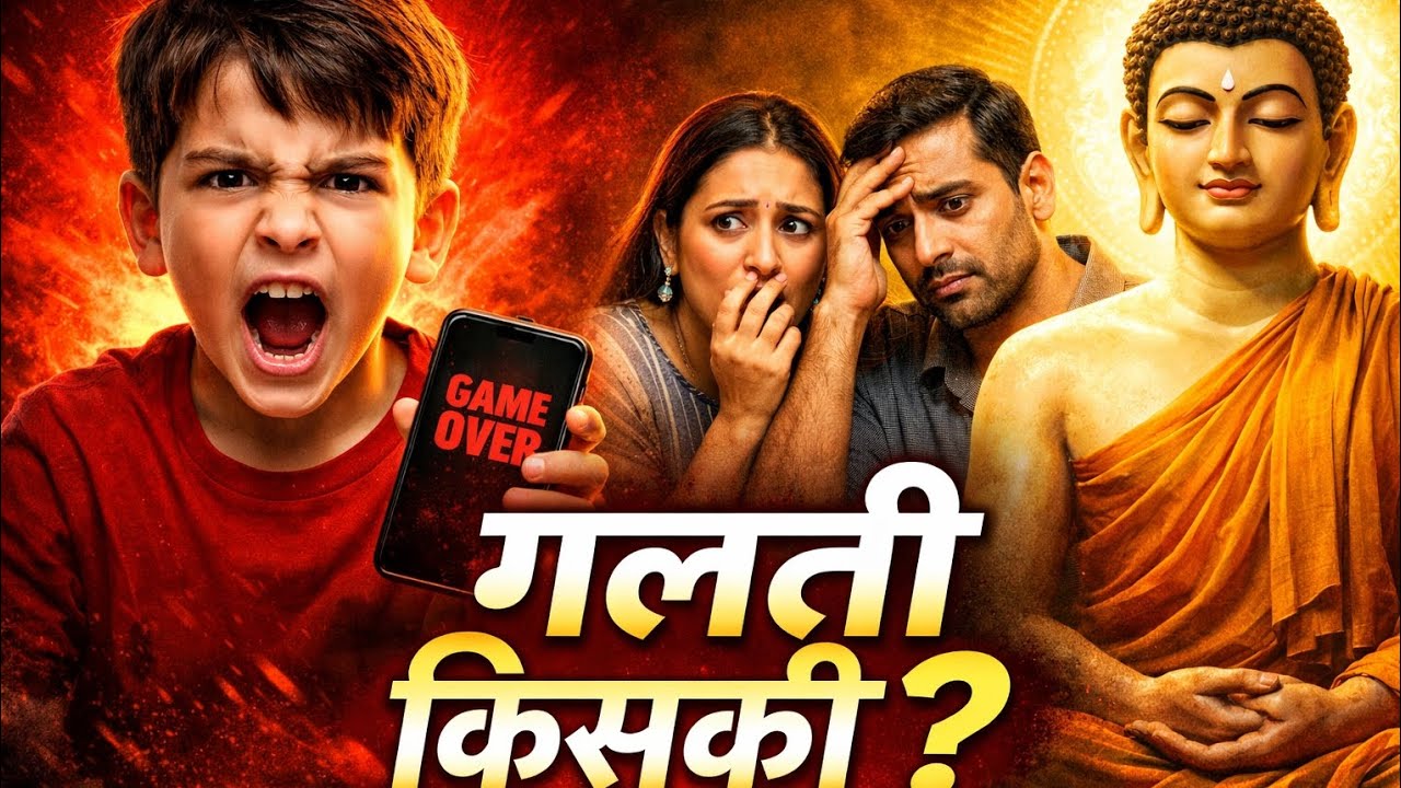 बच्चे क्यों बिगड़ रहे हैं? | Buddha Parenting Secret Revealed 🧠🔥