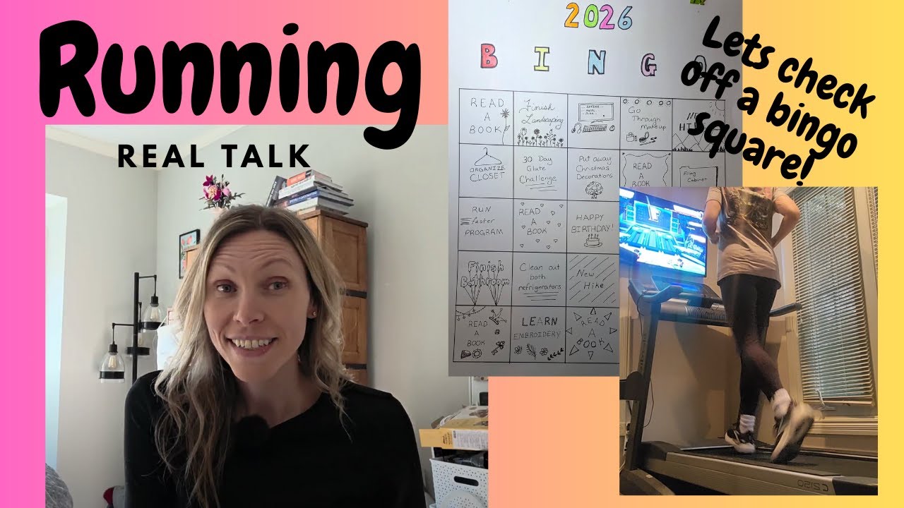 Running is hard Y'all!!! Running Real Talk and checking off a bingo square!