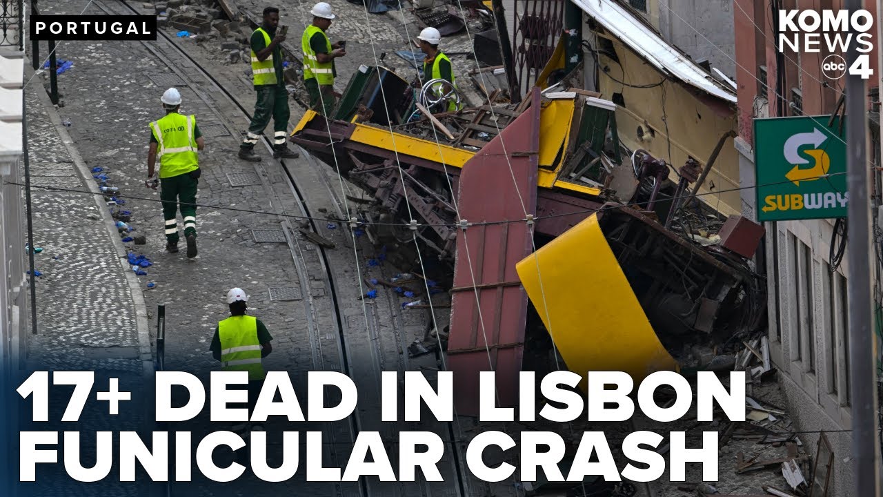 Lisbon streetcar crash death toll hits 17 as city mourns worst disaster in recent history