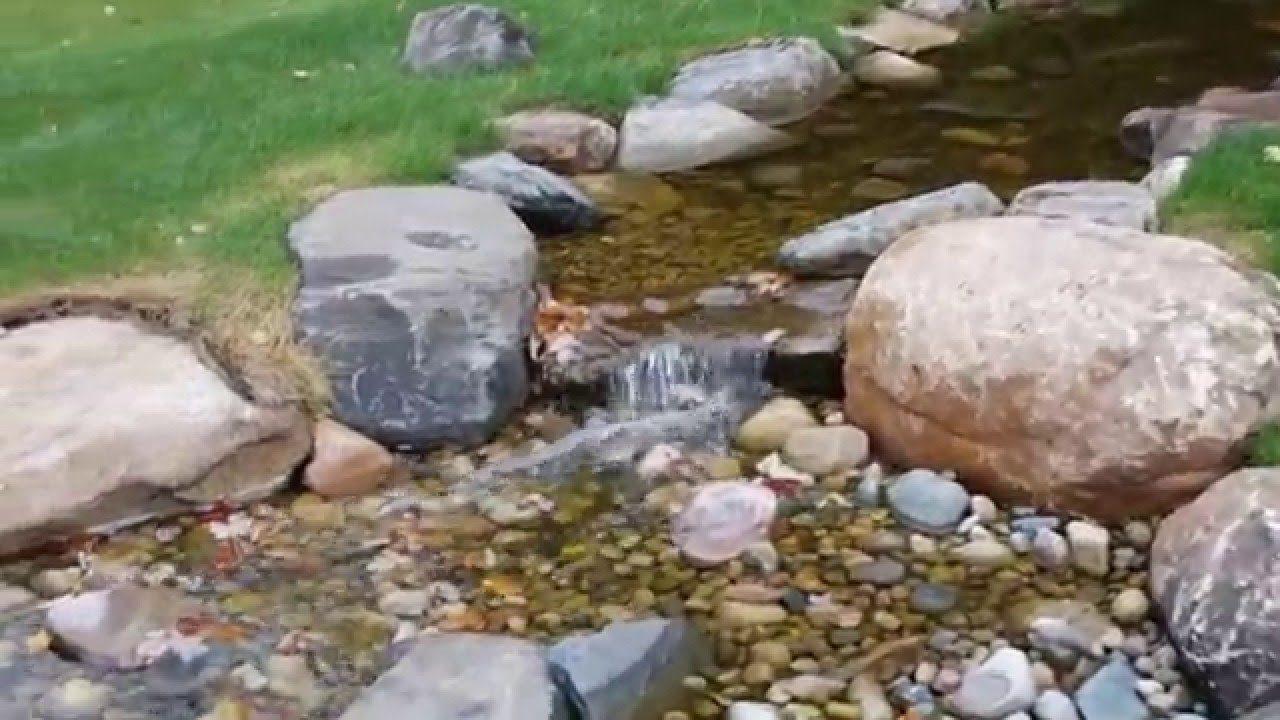 Stream and waterfall
