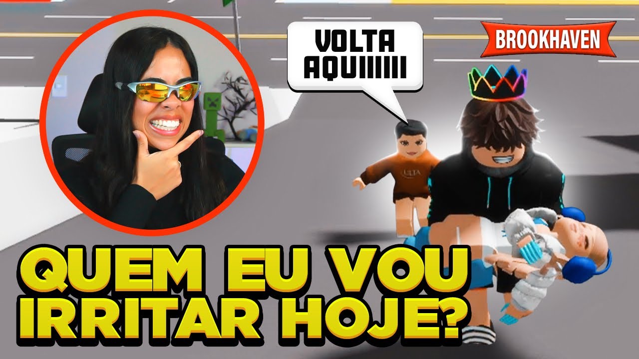 FALANDO COISAS SEM SENTIDO ATÉ IRRITAR ALGUÉM EM BROOKHAVEN 