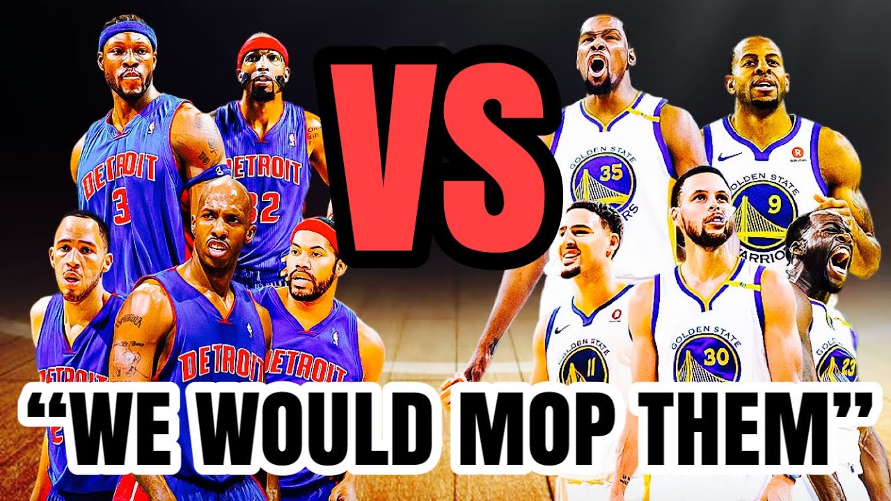 The 2004 Pistons Vs The 2017 Warriors: Let’s Settle This…