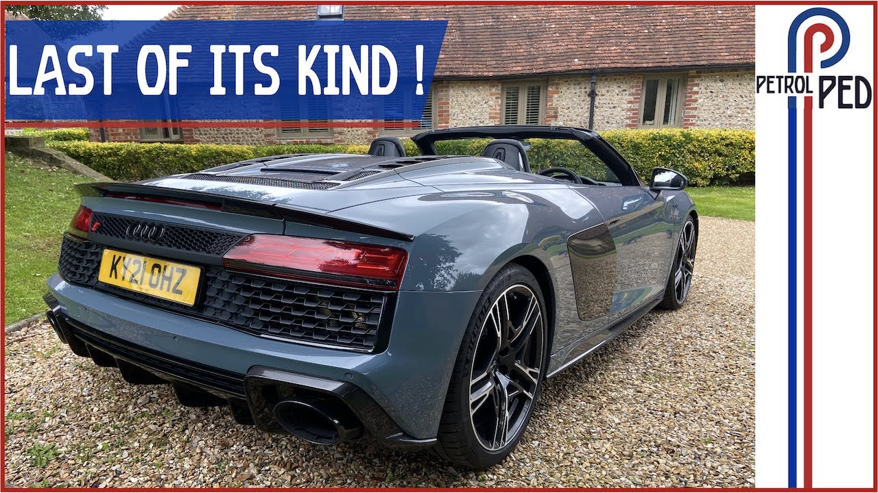 EVs will never make me feel like this car does ! - Audi R8 V10 Spyder