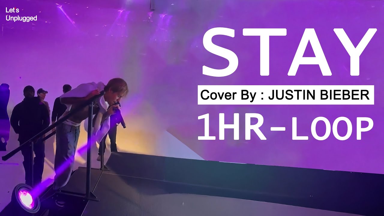 Justin Bieber - Stay (Acoustic) Live at the OBB Studios with The Kid Laroi (1 Hour Loop)