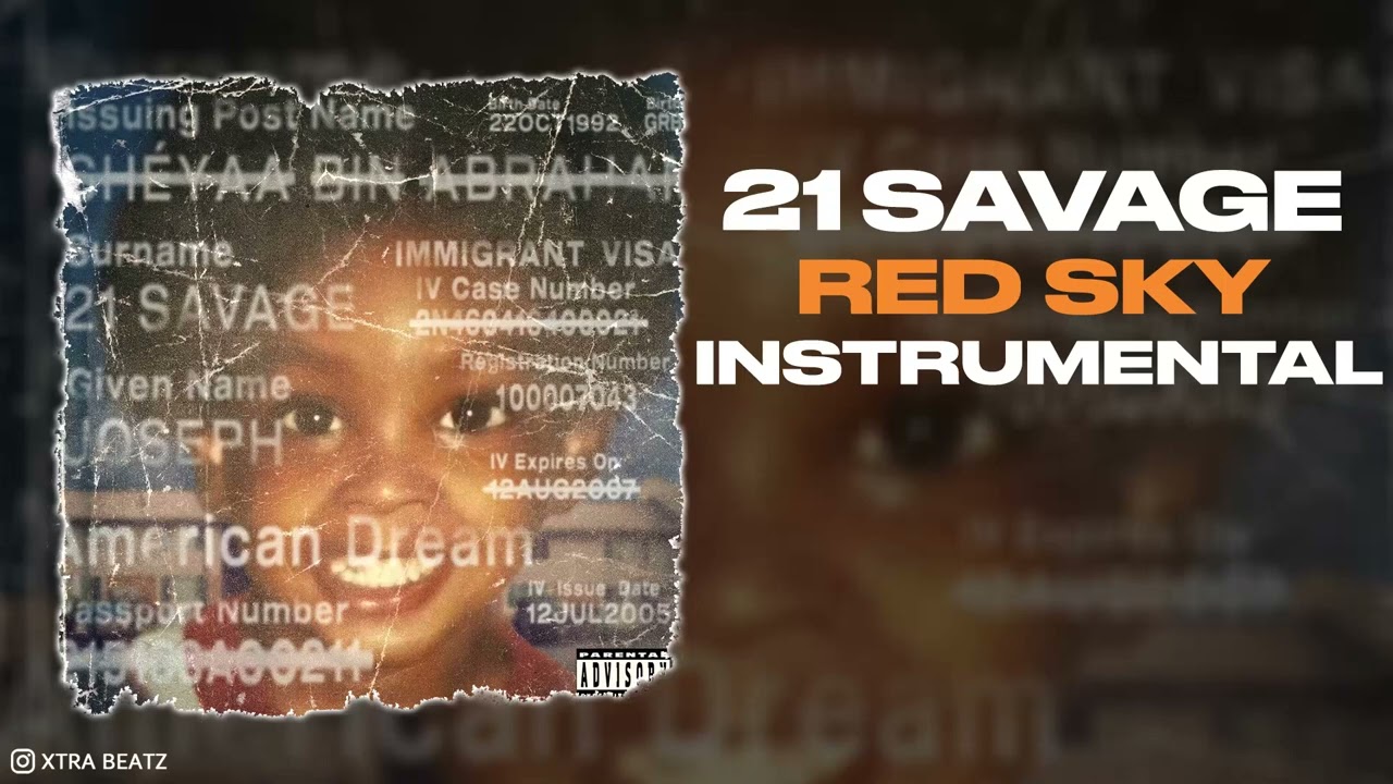 21 Savage - Red Sky (Instrumental)