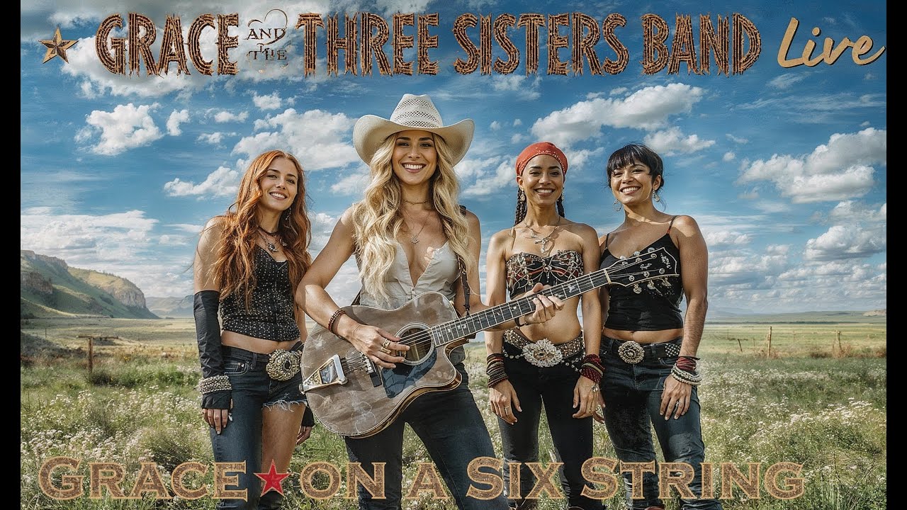 Grace on a Six String & The Three Sisters Band, Burnt It Down In Boots, Live Album,