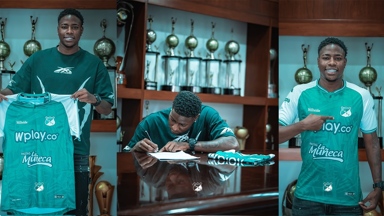 OFICIAL: KEIMER SANDOVAL ES NUEVO FICHAJE DEL DEPORTIVO CALI 🚨💚 #shortvideo 
