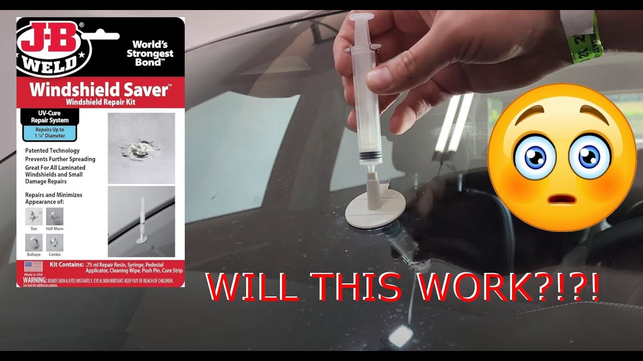 J-B Weld 2100 Windshield Saver Repair Kit - First Use, Impressions and Results!!