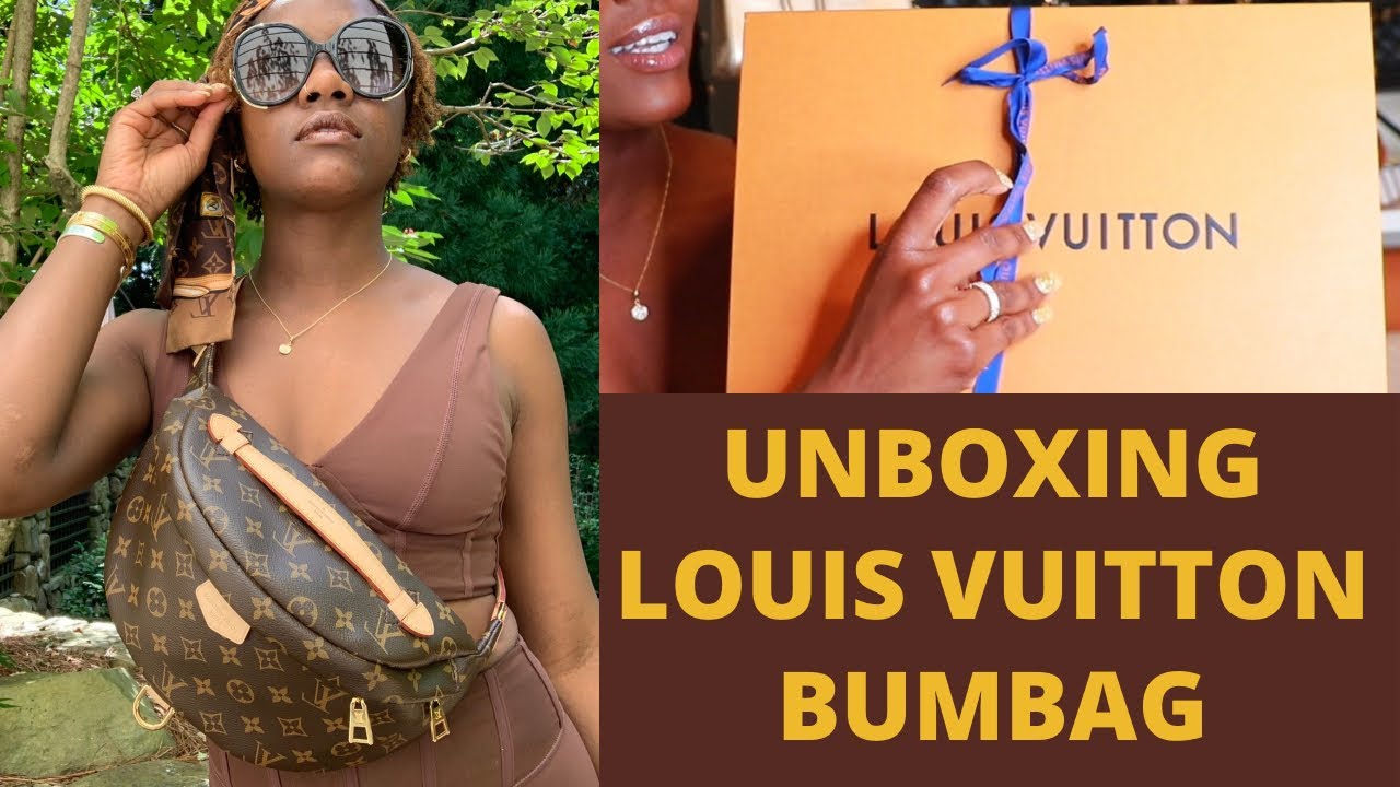 LOUIS VUITTON BUMBAG UNBOXING & Mod shots | Best luxury / designer belt bag & mom bag