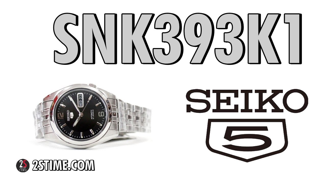 SEIKO 5 Series SNK393K1 | One of the Best Automatic Low Budget Watch