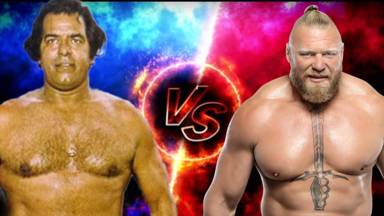 Dara Singh vs Brock Lesnar