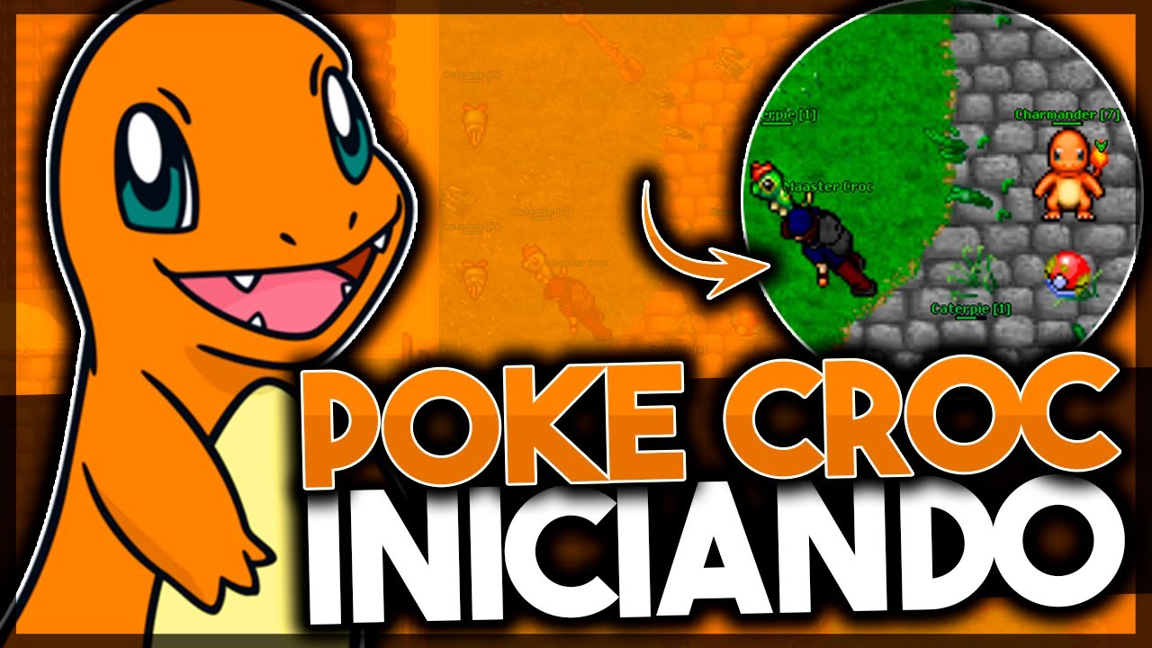 POKE CROC: COMEÇANDO DO ZERO nesse SERVIDOR INCRÍVEL para MOBILE e PC! 🚀