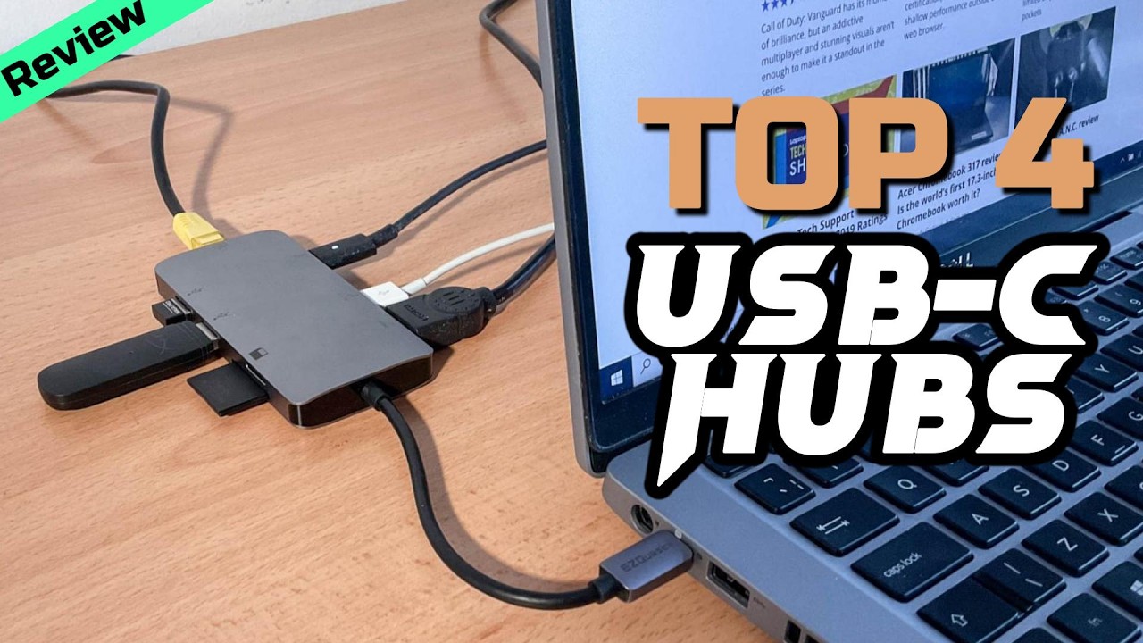 4 лучших USB-C хабов для MacBook и ноутбуков в 2026 году