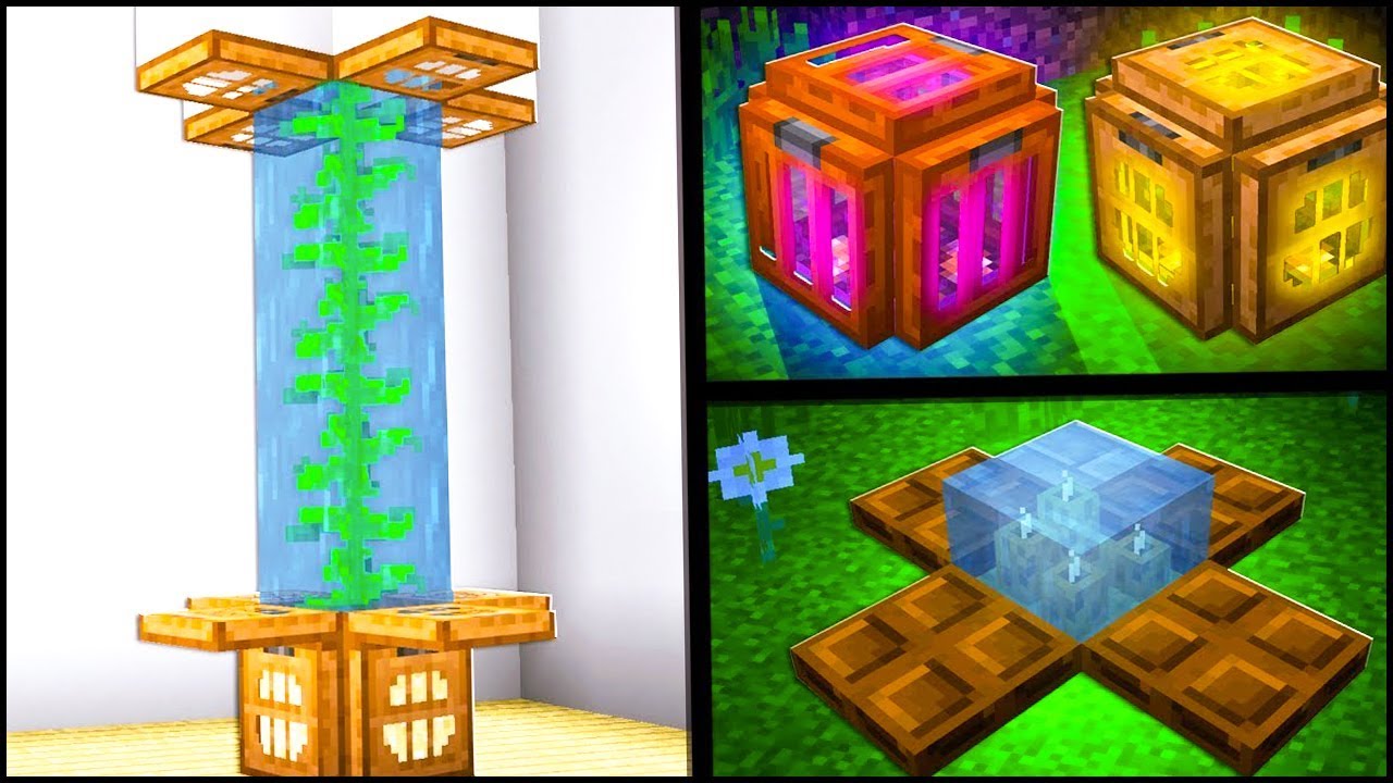6 COSE che NON SAPEVI PUOI COSTRUIRE su MINECRAFT! (NO MOD) ITA