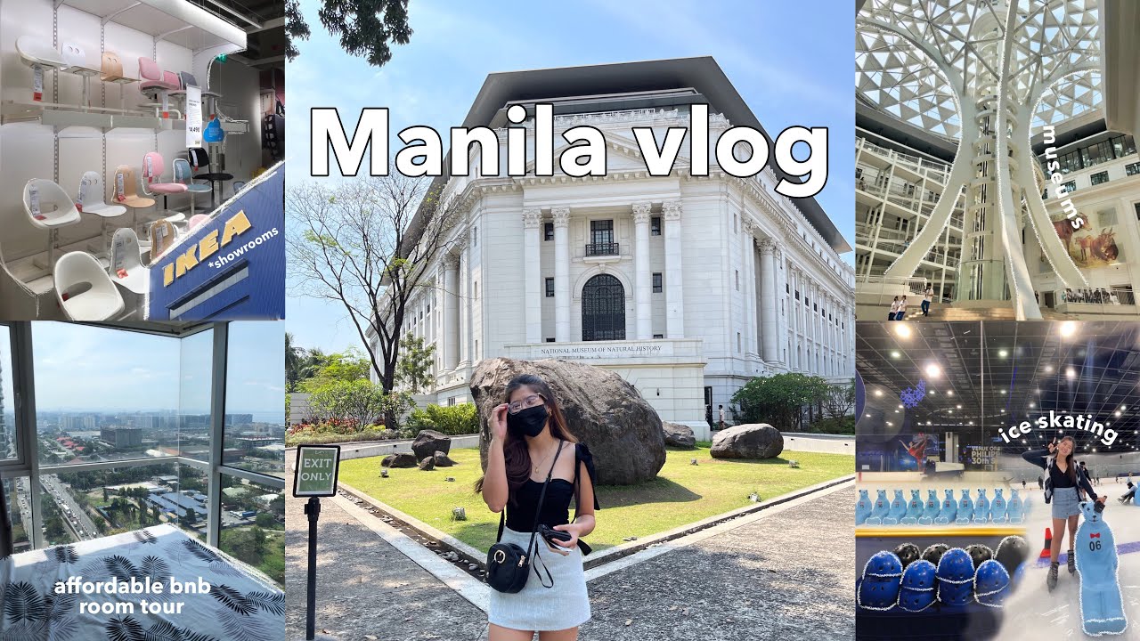 Manila vlog| ice skating, ikea, museums, room tour