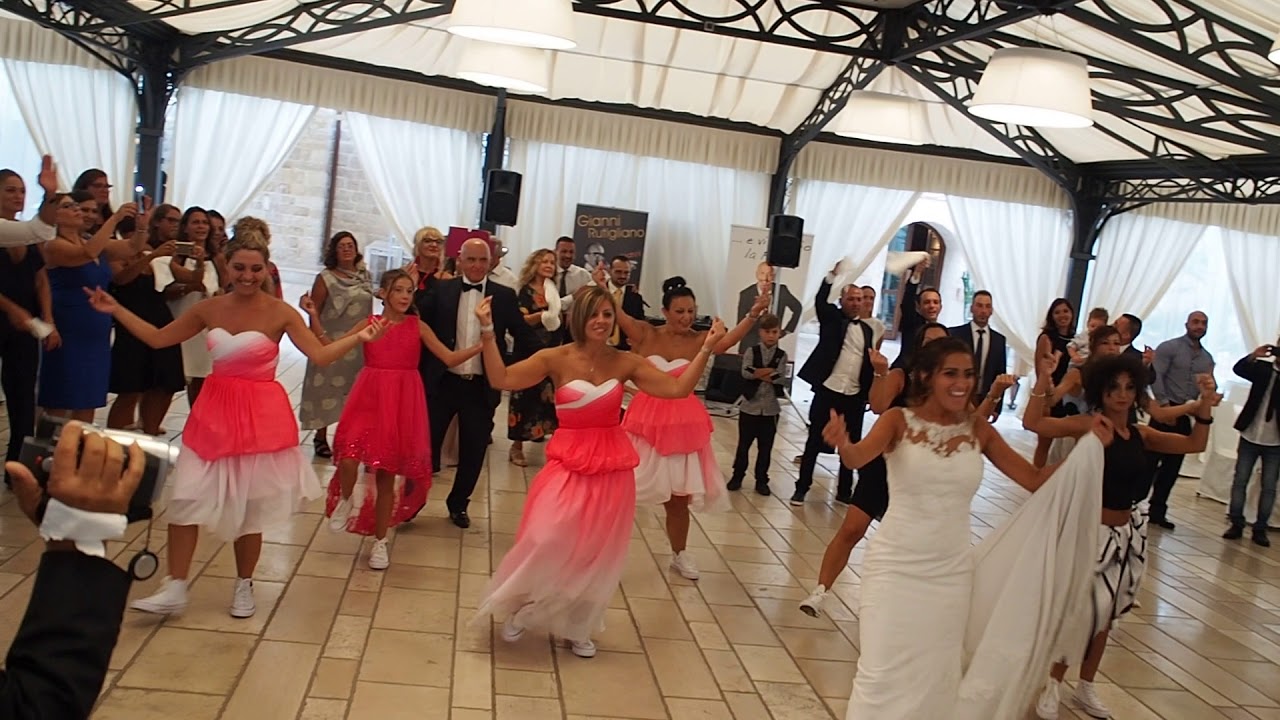 Flashmob Luciana e Vito sposi