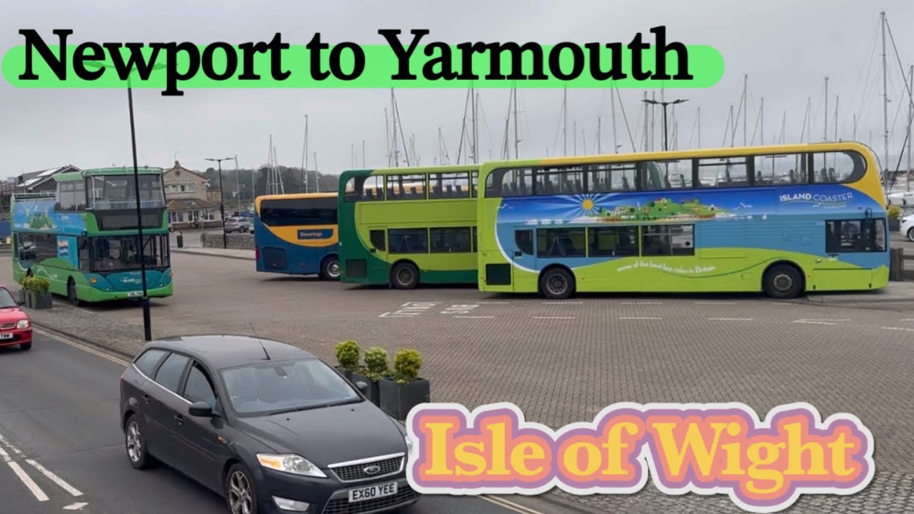 Newport to Yarmouth bus journey on the Isle of Wight