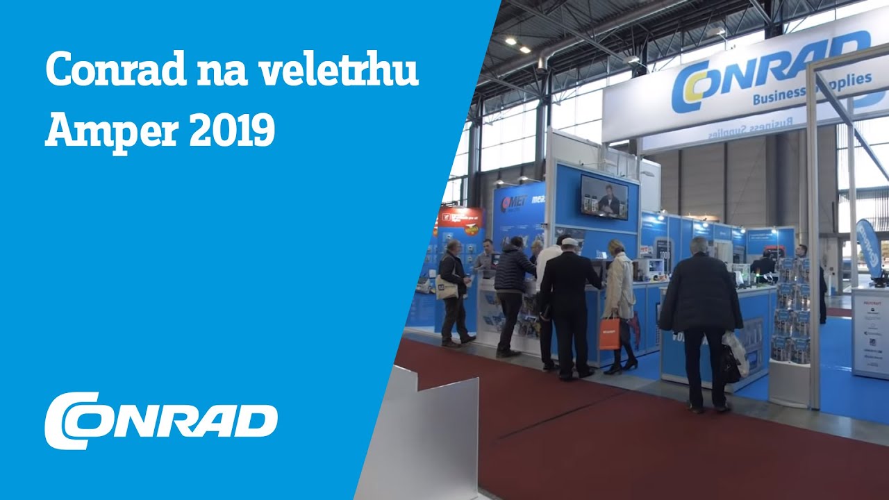 AMPER 2019: rok se s rokem sešel, větší stánek vzešel | Conrad