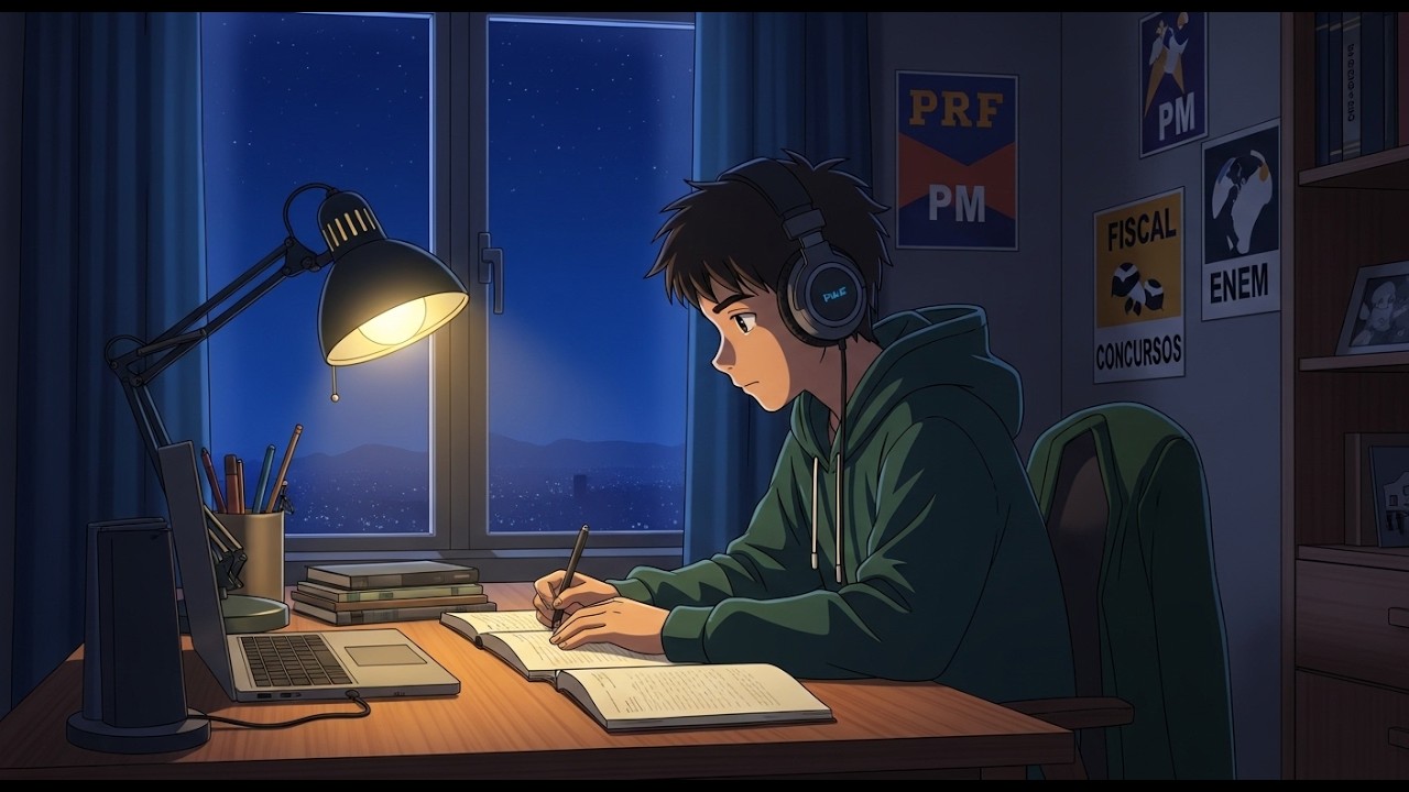 Sprint de 17 Minutos para Concurso | Lo-Fi para Estudar Agora