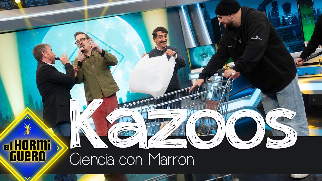 Marron nos muestra el potencial del instrumento estrella para estos carnavales - El Hormiguero