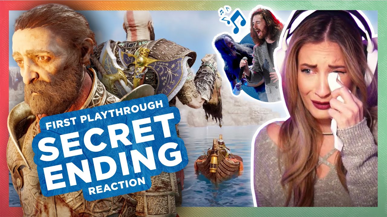 SECRET ENDING in God of War Ragnarok | Emotional Reaction Funeral for a Friend | First Playthrough