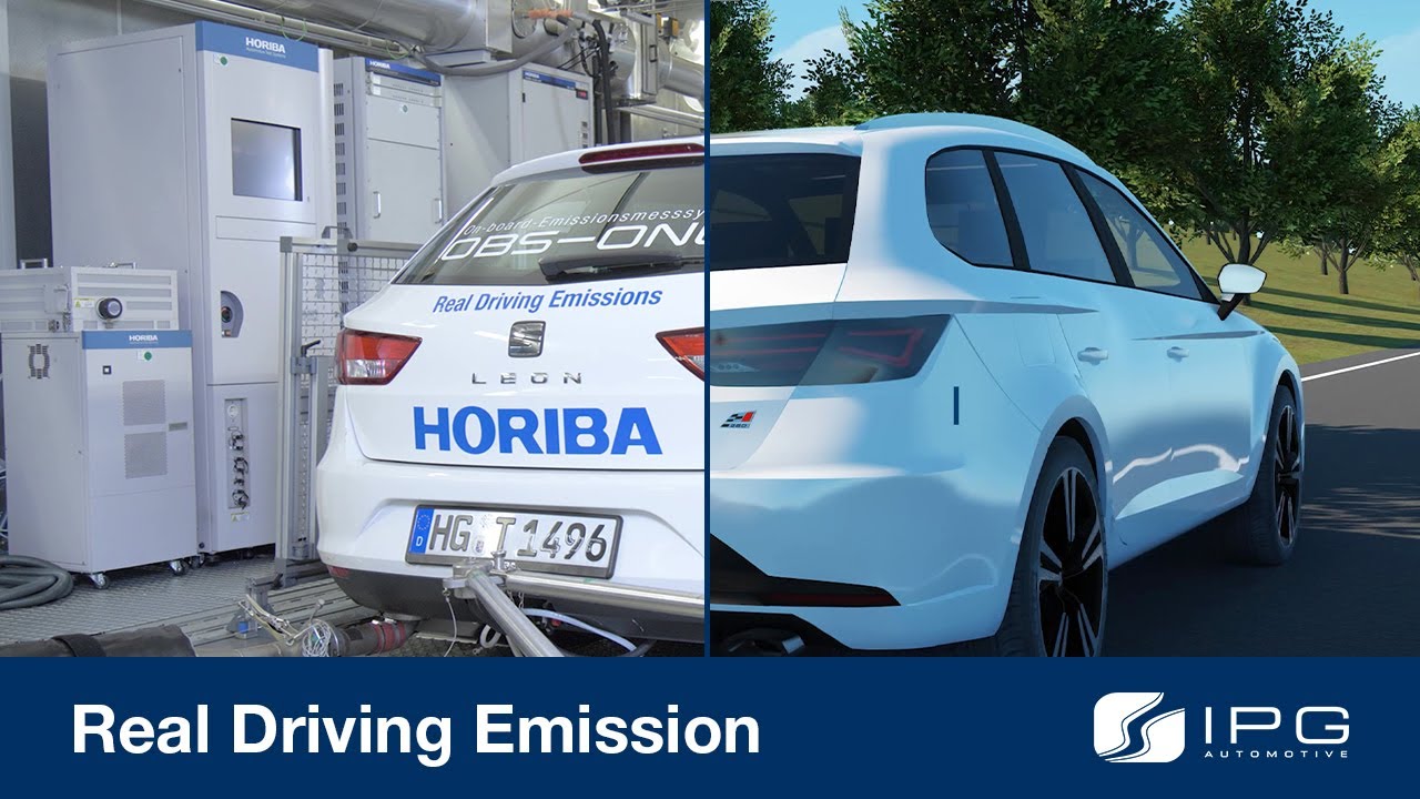 Virtual development approach - Real Driving Emission