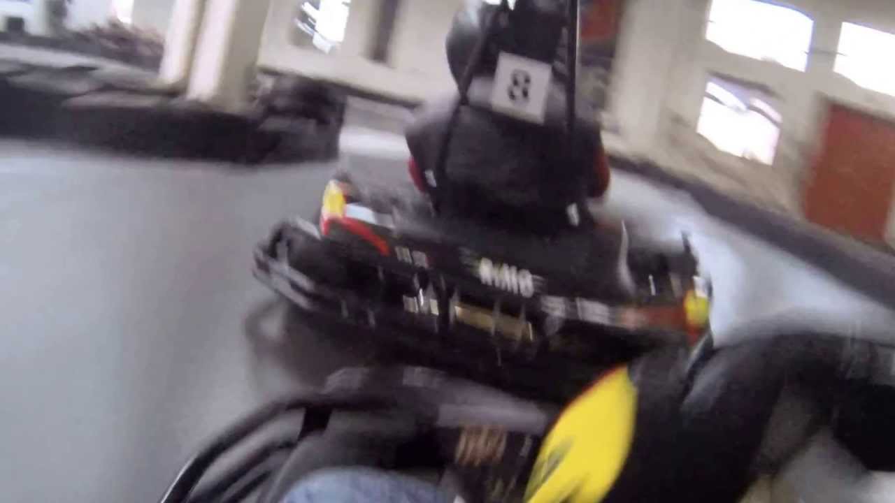 Kartbahn Coswig -go kart crash GoPro +Top10