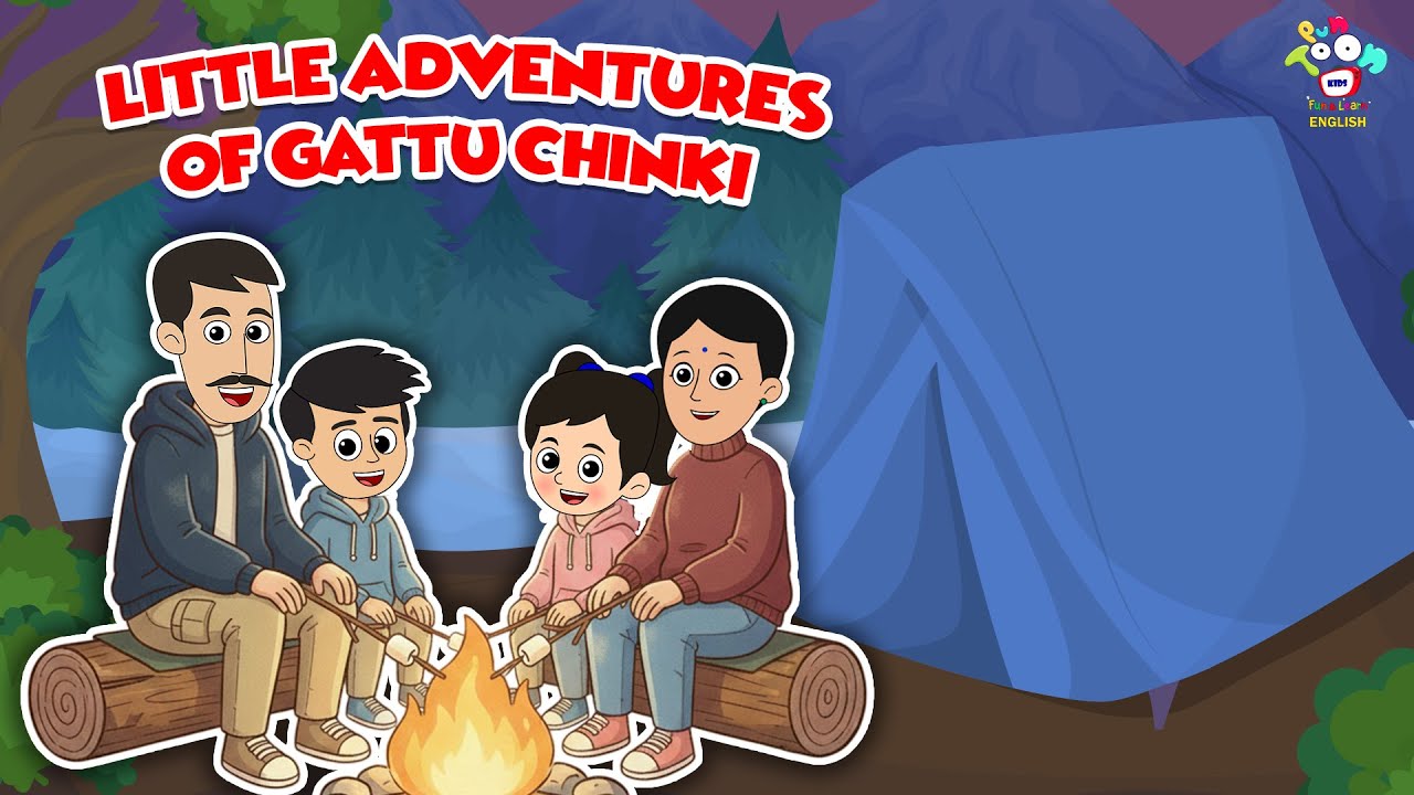 Little Adventures of Gattu Chinki | English Moral Stories | English Animated | English Cartoon