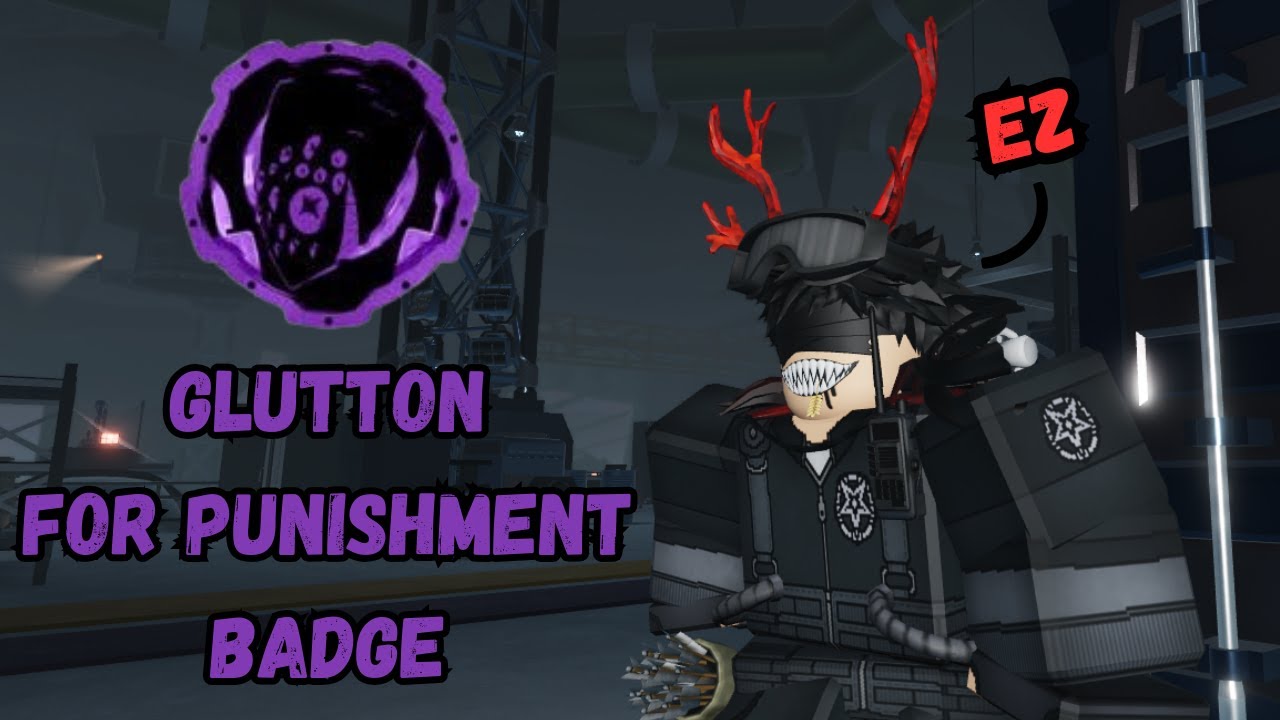 How To EASILY Get Glutton For Punishment Badge! (Trust Me)