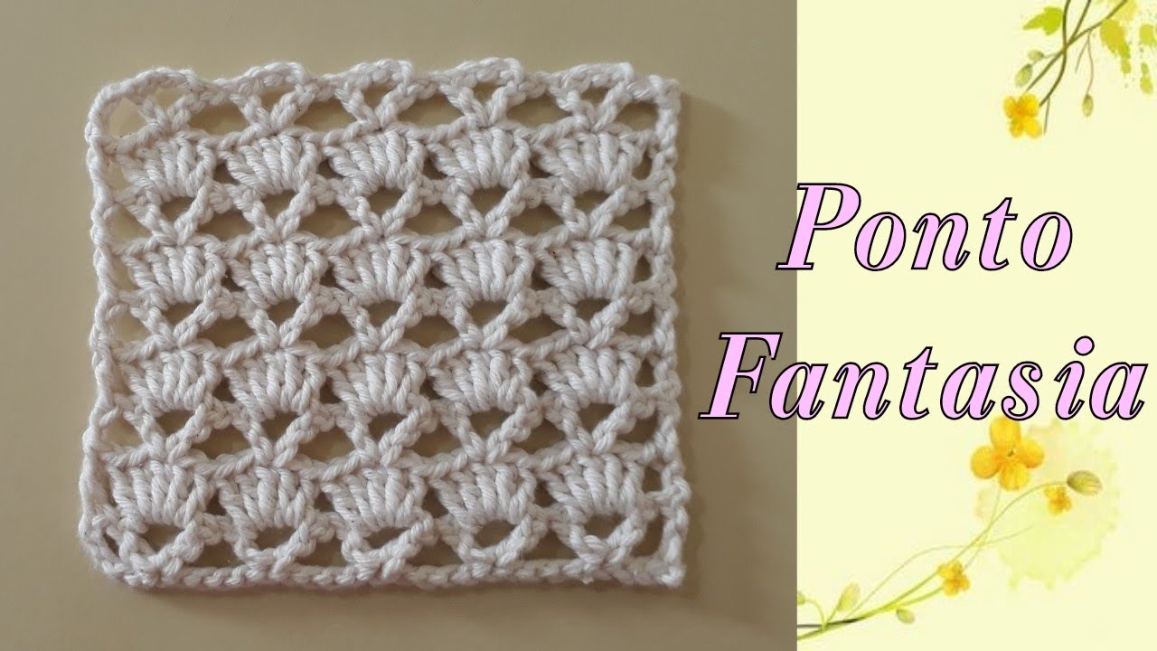 Ponto Fantasia #4 em crochê