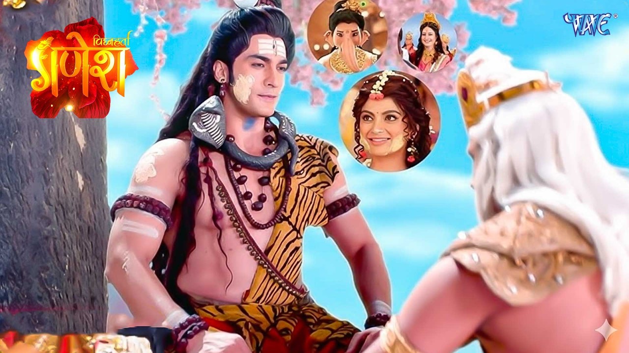 देखिये महादेव जी और माता पार्वती की दूसरी शादी की हल्दी | Vignaharta Ganesh Full Episode 128
